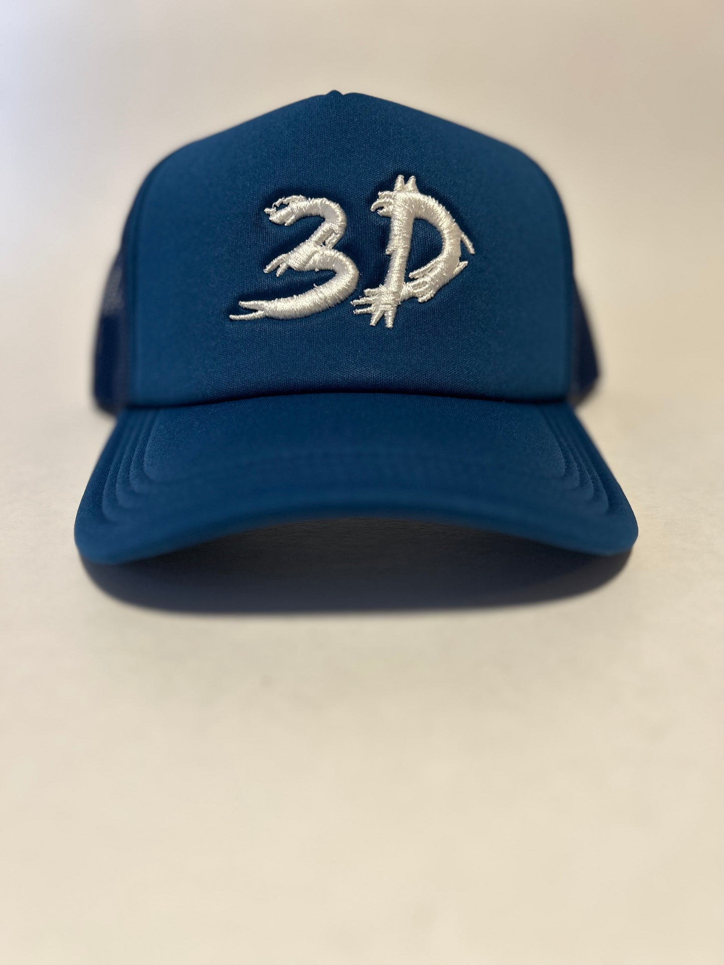 Icy Blue 3D Trucker Lyfe