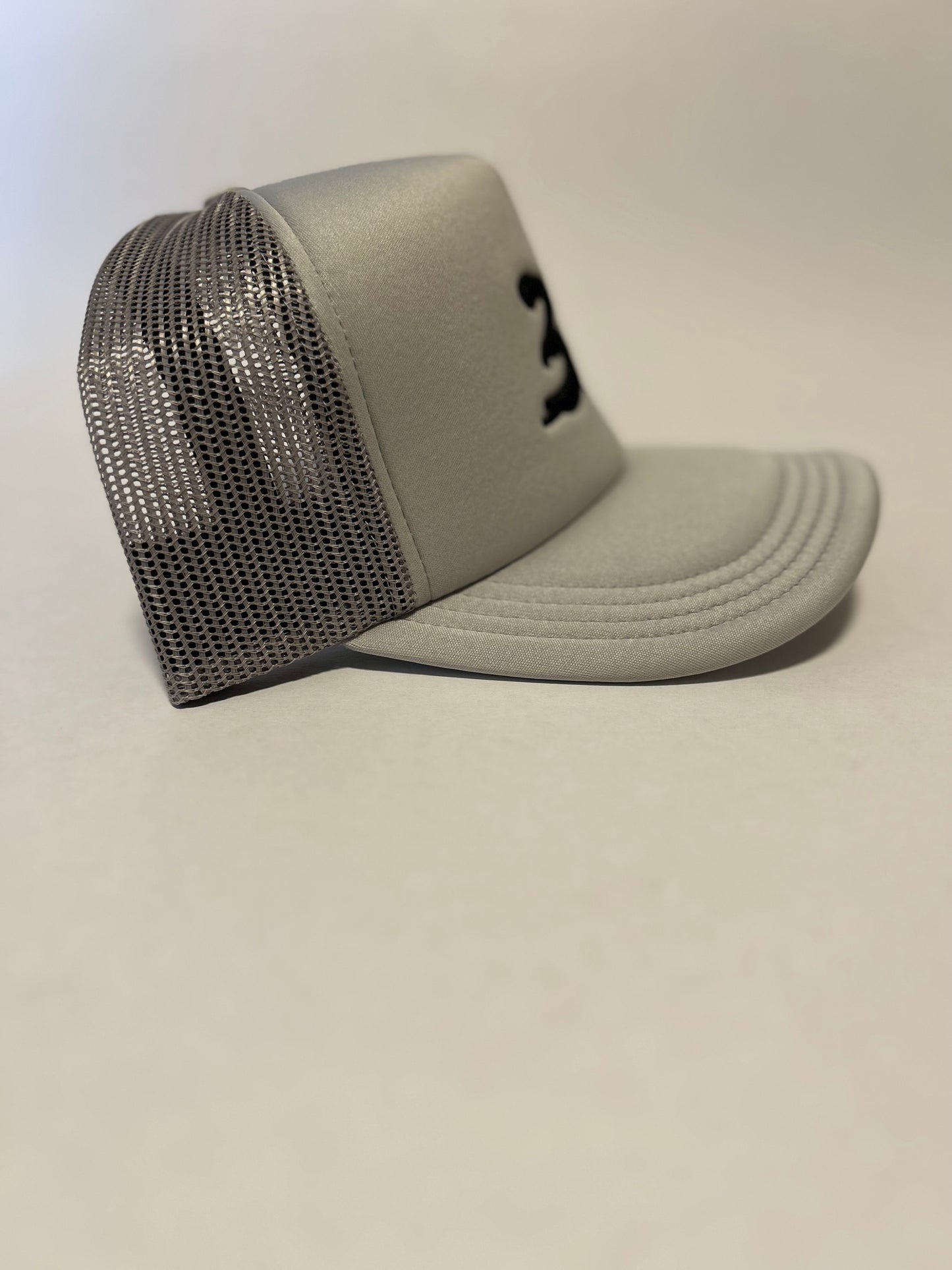 Shady Grey 3D Trucker Lyfe