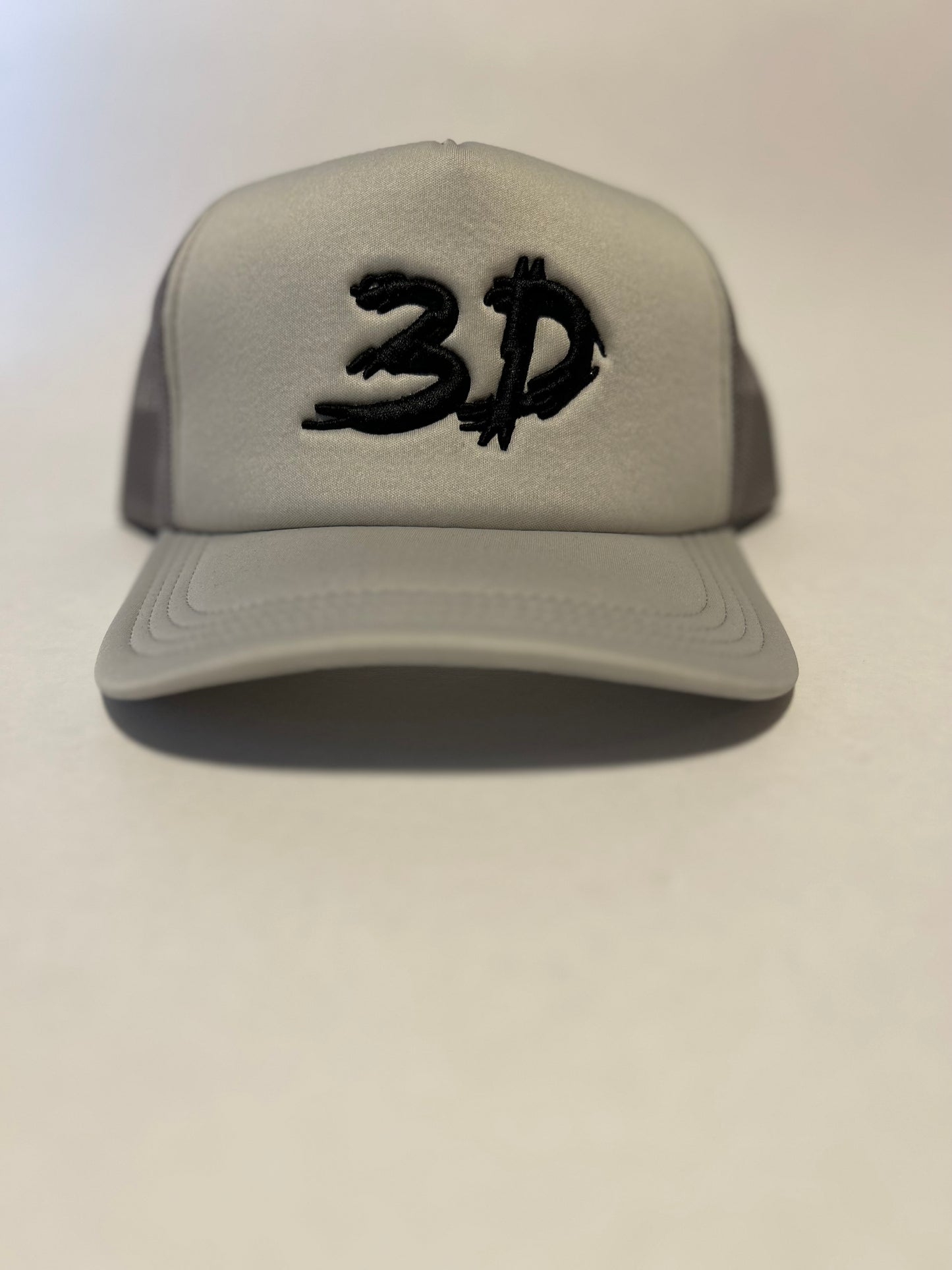 Shady Grey 3D Trucker Lyfe